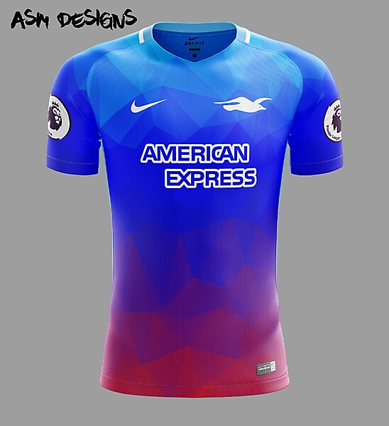 Brighton & Hove Albion F.C. Nike 2018 Away Kit