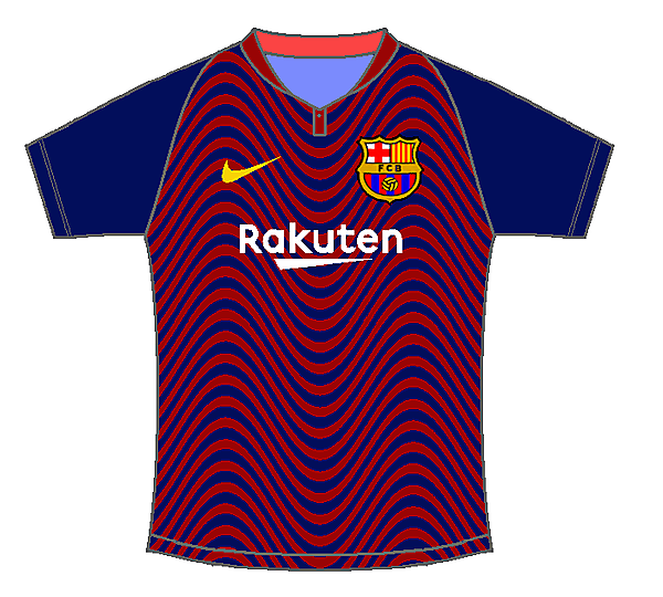 FC Barcelona home kit by #Sportix