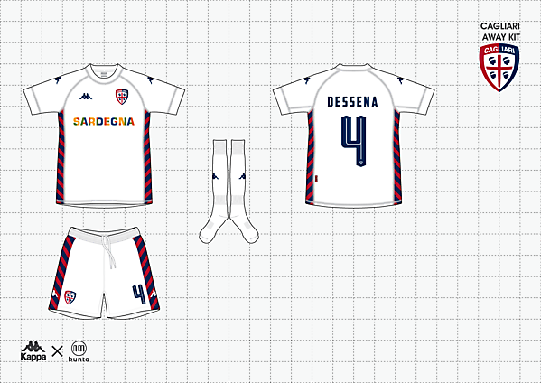 kappa x kunto cagliari away