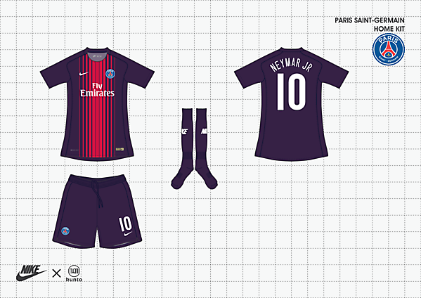 nike x kunto psg home