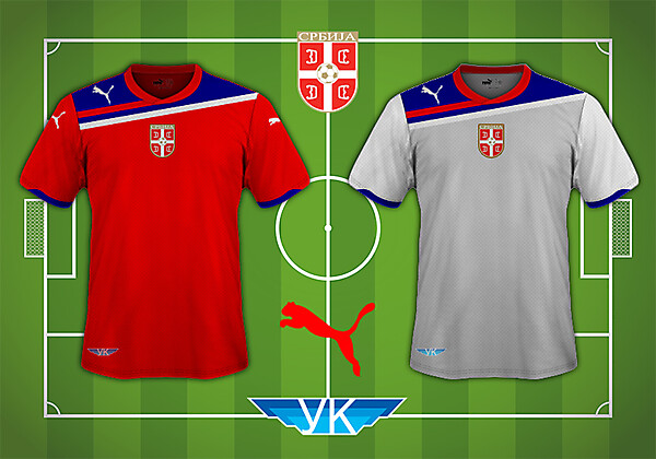 Serbia Puma Home Away Kit
