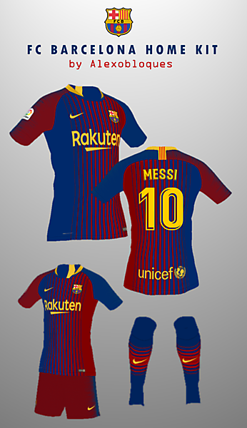 FC Barcelona Home Kit