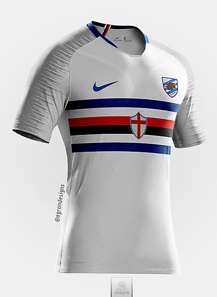 NIKE_VAPOR_2018 SAMPDORIA AWAY KIT CONCEPT