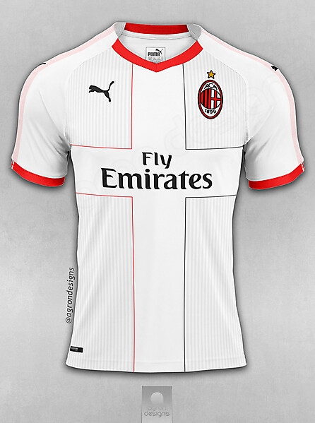 PUMA_AC MILAN AWAY 2018-19 KIT CONCEPT