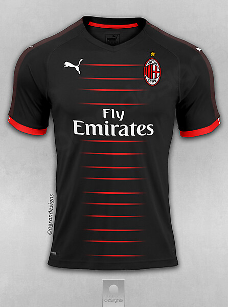 PUMA_AC MILAN THIRD 2018-19 KIT CONCEPT