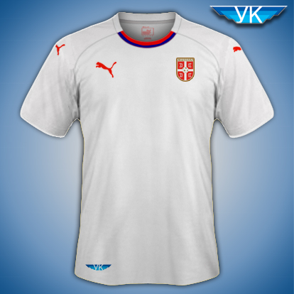 Serbia Puma Away Kit