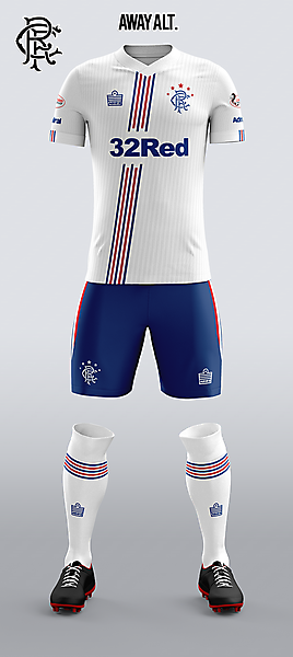 Rangers x Admiral - Away Kit Alt.
