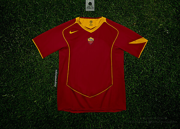 AS ROMA HOME KIT 2017-18 (T90 TEMPLATE)
