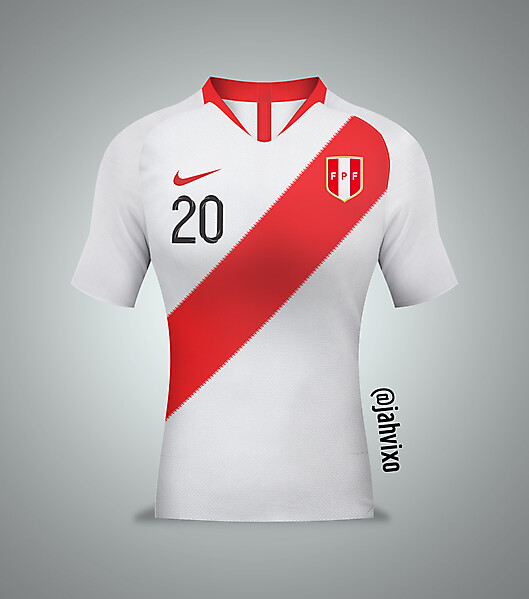 Home Peru jersey by Nike