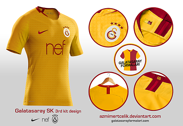 Galatasaray 3rd Kit Design