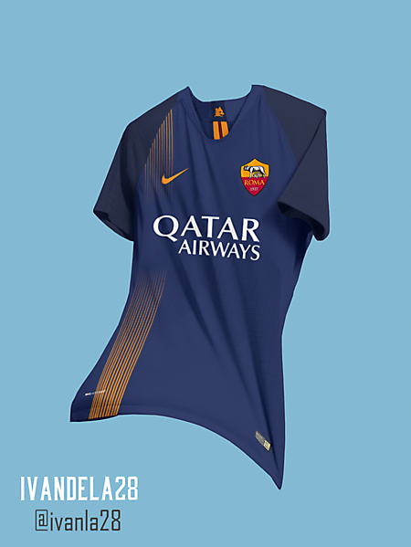 Roma Away Kit Nike