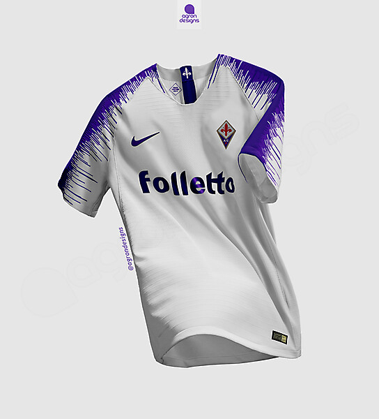 NIKE ACF FIORENTINA AWAY KIT CONCEPT