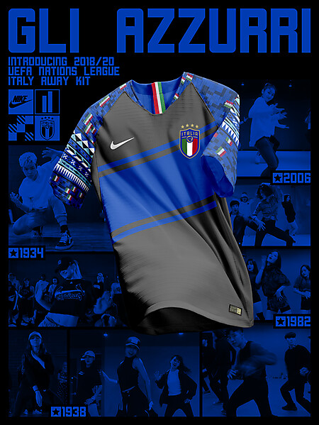 Nike Italy Away Shirt