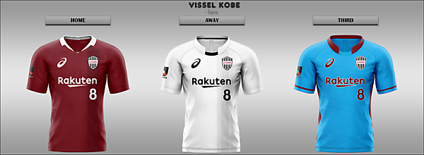 Vissel Kobe -- Home/Away/Third