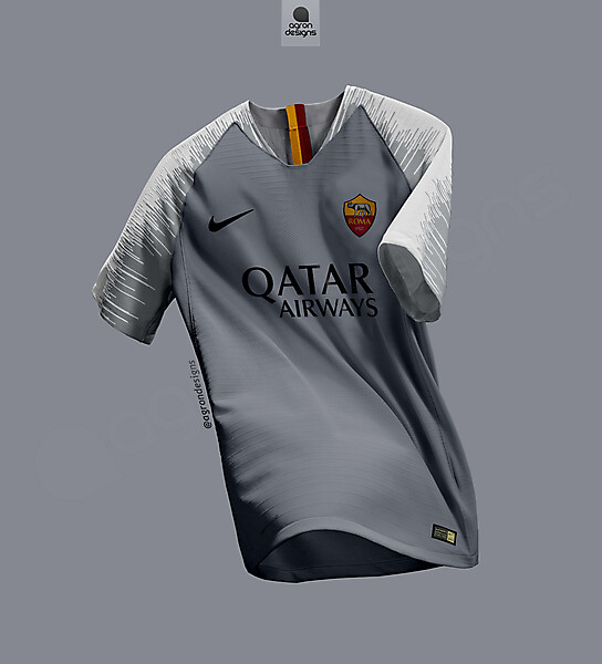 NIKE AS ROMA 2018-19 AWAY KIT BASED ON LEAKED IMAGES