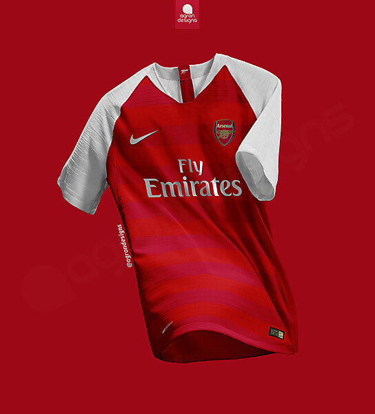 NIKE ARSENAL FC  HOME KIT CONCEPT