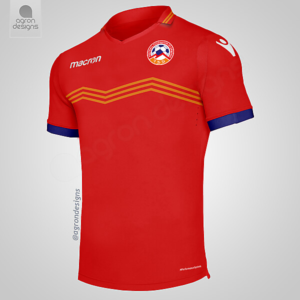 Macron Armenia Home Kit Concept