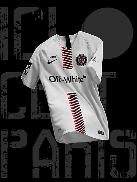 Nike Off-White Paris SG Third Jersey Concept