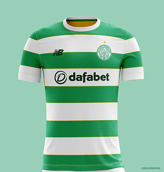 Celtic - Home Kit Concept #celticfc