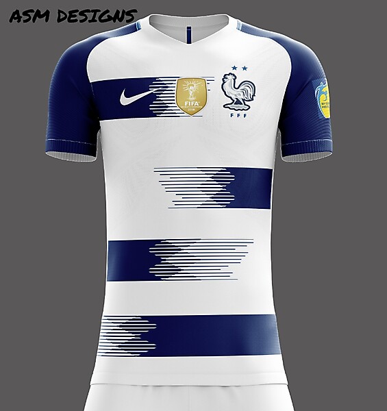 France Nike 2019 Away Kit