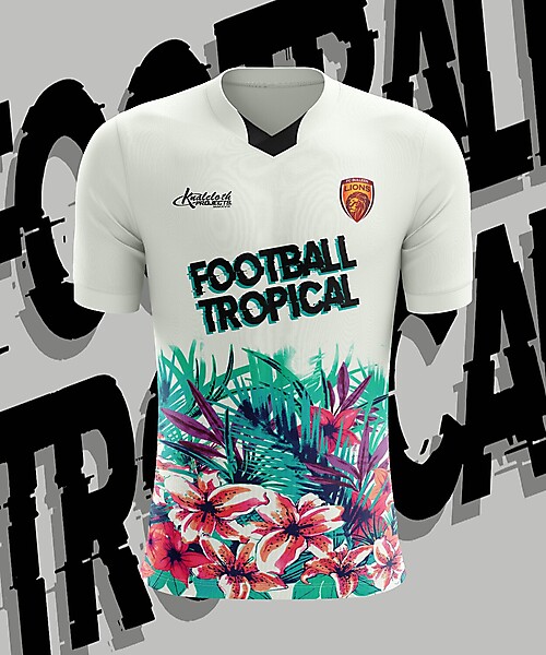Football Tropical Jersey Concept
