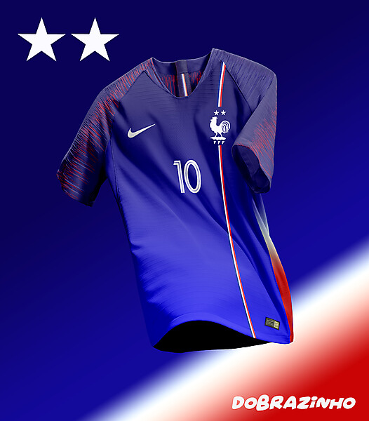 Equipe de France Home Kit Concept