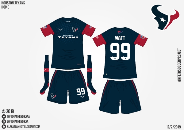 #NFLtoSoccerProject - Houston Texans (Home)
