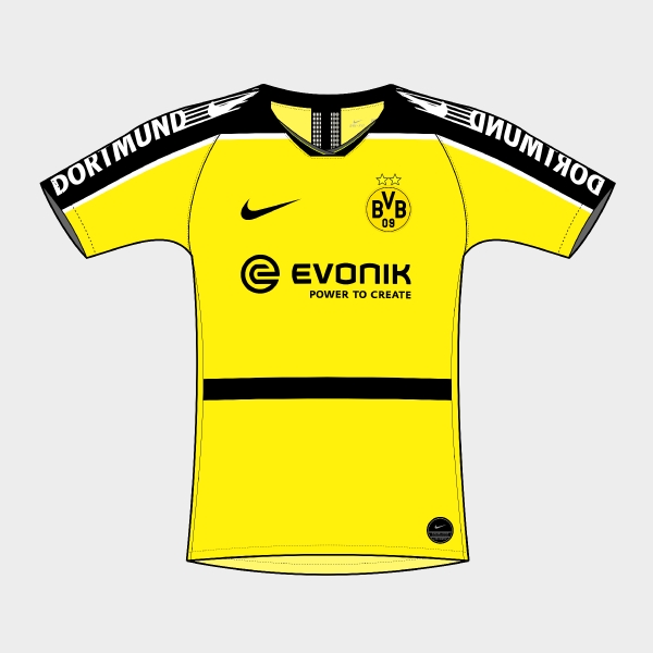 Nike Borussia Dortmund 2019-20 Home Jersey Concept