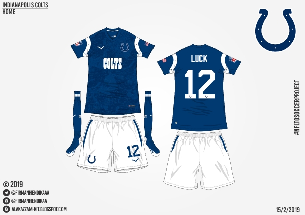 #NFLtoSoccerProject - Indianapolis Colts (Home)