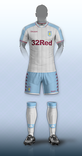 Aston villa & Kappa away kit concept