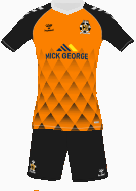 Cambridge United X Hummel Home Kit