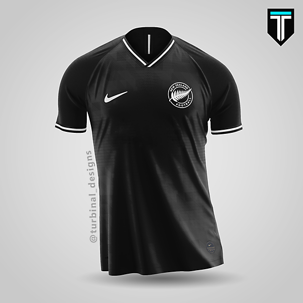New Zealand x Nike - Away Kit Concept