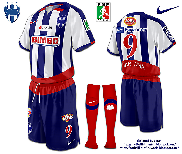 CF Monterrey fantasy home