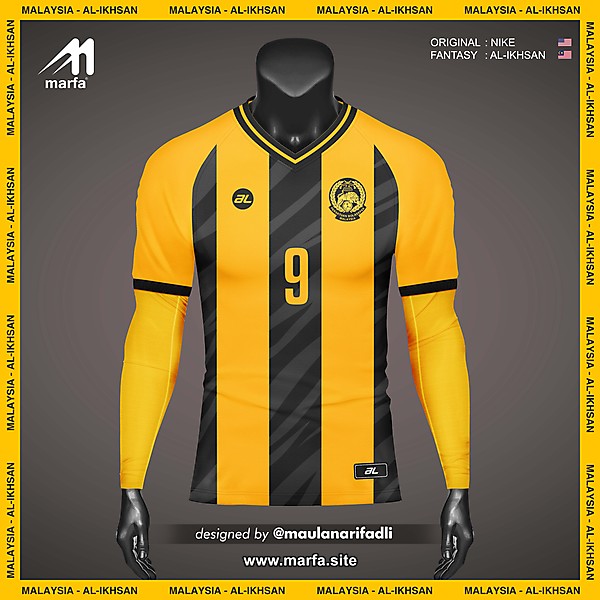 WHAT IF MALAYSIA NT JERSEY SPONSORED BY LOCAL APPAREL