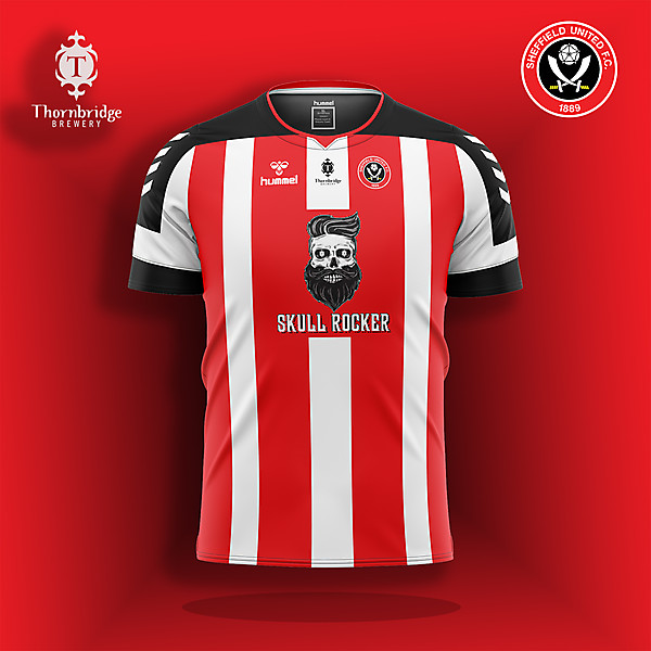 Sheffield United v Thornbridge Brewery sponsor concept