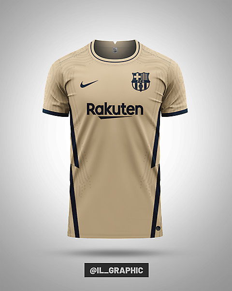 Barcelona Third Kit X Nike | 04/05 Concept