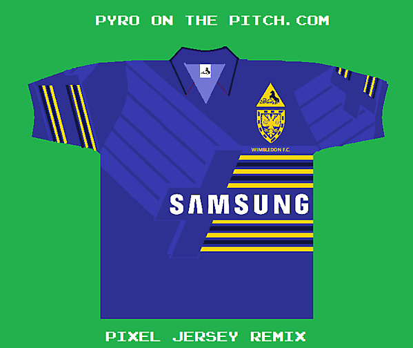 Wimbledon FC-Blacky-1990