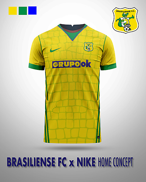 Brasiliense x Nike Home Conept
