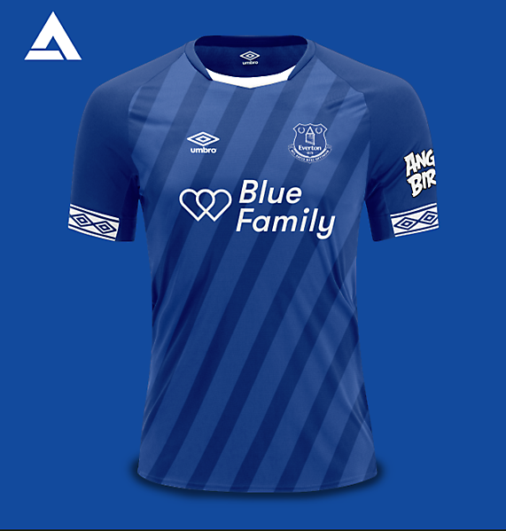 Everton Umbro 2021 Home Kit