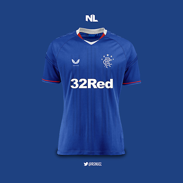 Rangers Football Club - Home Kit 2020/21 Concept