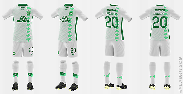 Chapecoense (Away/Mizuno) (#fbrkits1920)