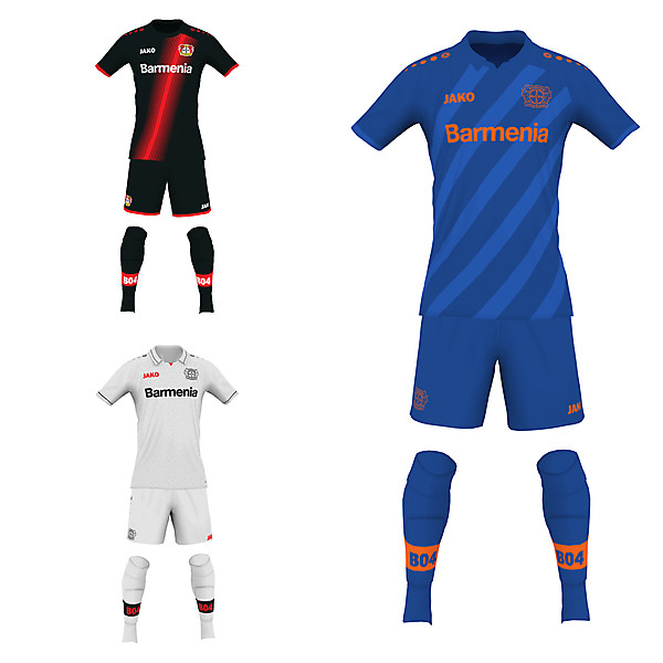 Bayer Leverkusen fantasy kits 19/20