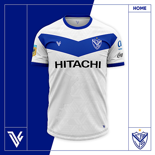 Club Atlético Vélez Sarsfield 2020/21 Home Concept
