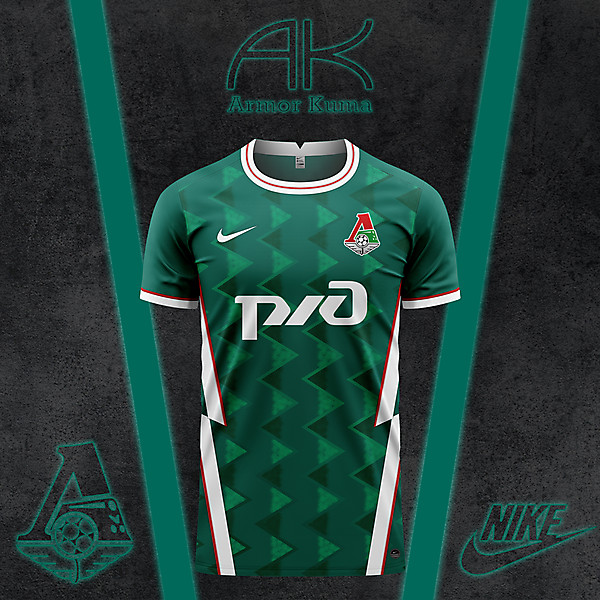 FC Lokomotiv Moscow Nike Home Kit