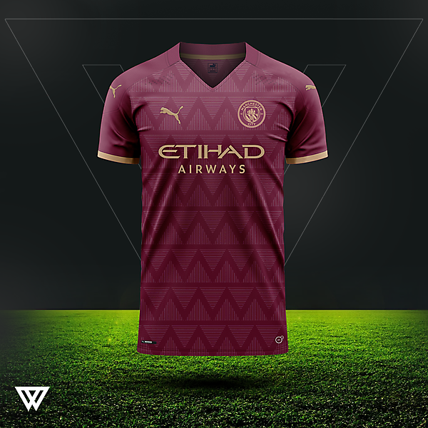Manchester City away concept