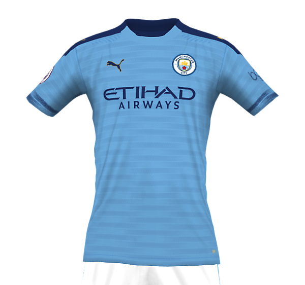 MAN CITY 21-22 FANTASY HOME KIT (FRONT)