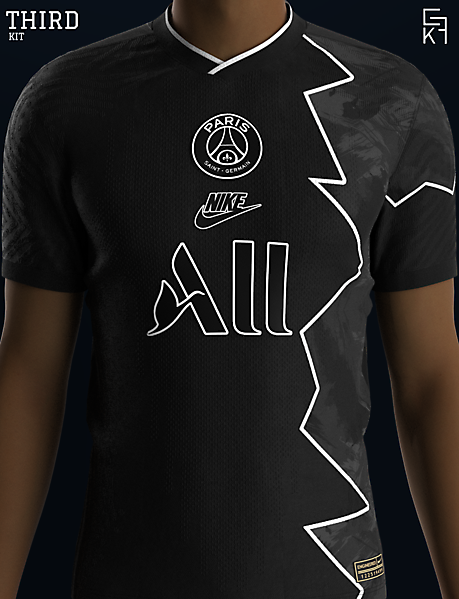 Nike X PSG Concept Third Kit 