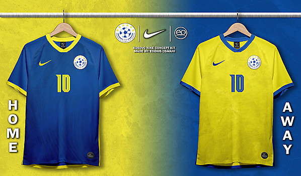 Kosovo X Nike - Kosovo Kit Concept - Fantasy Kit - EO DESIGN