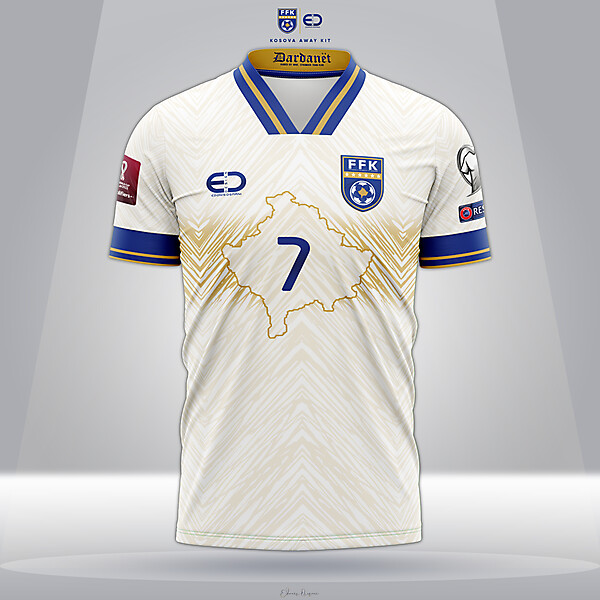KOSOVOxEO - Kosovo AWAY Kit Concept