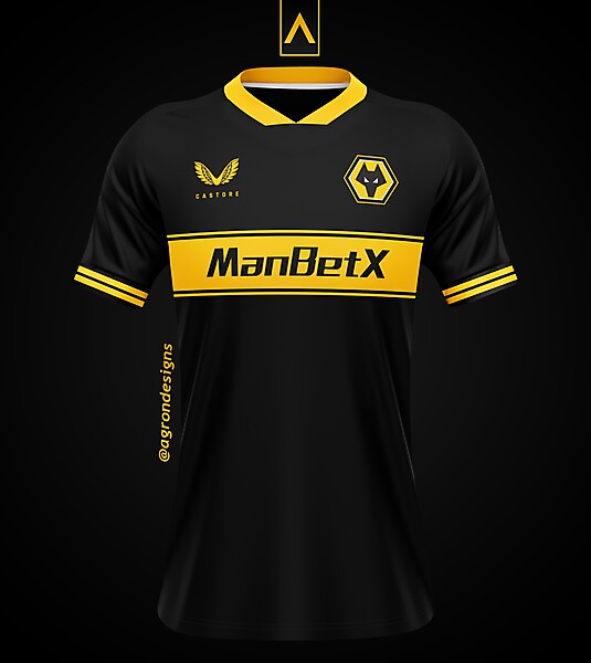 CASTORE X WOLVES AWAY KIT